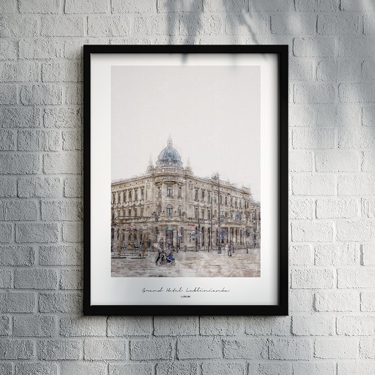 plakaty Plakat Lublin - Grand Hotel Lublinianka