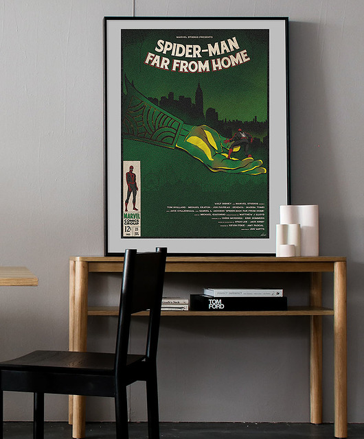 plakaty Spider-Man: Daleko od domu - plakat fine art
