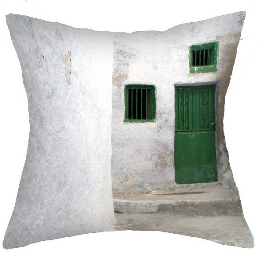 Podwórka z Santorini - na poduszce 36cm AT design