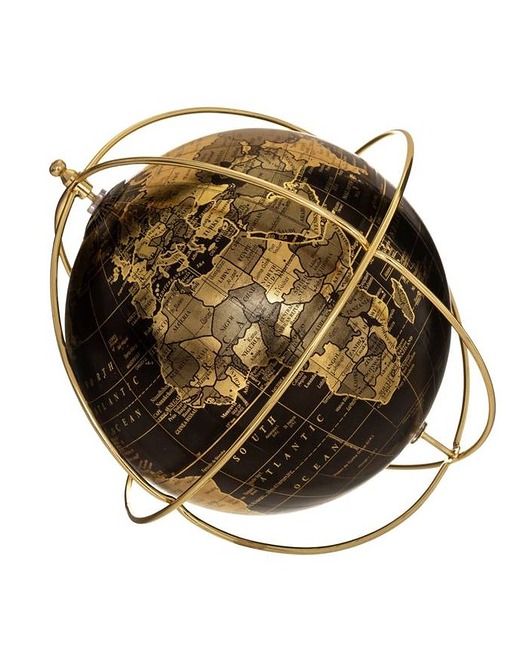Globus Dekoracyjny World Black MIA home