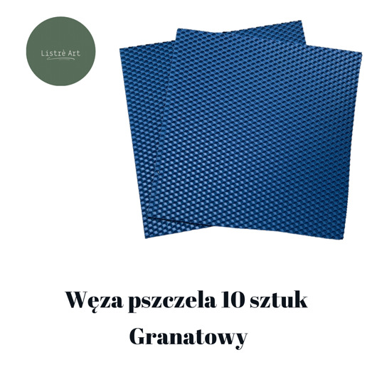 świeczniki i świece Kolorowa węza pszczela