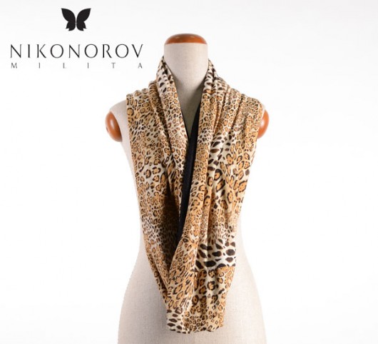 Dwustronny komin dzianinowy milita nikonorov