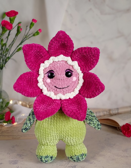 misie i maskotki Duży kwiat pluszowy, Maskotka na prezent, Przytulanka dla dziecka