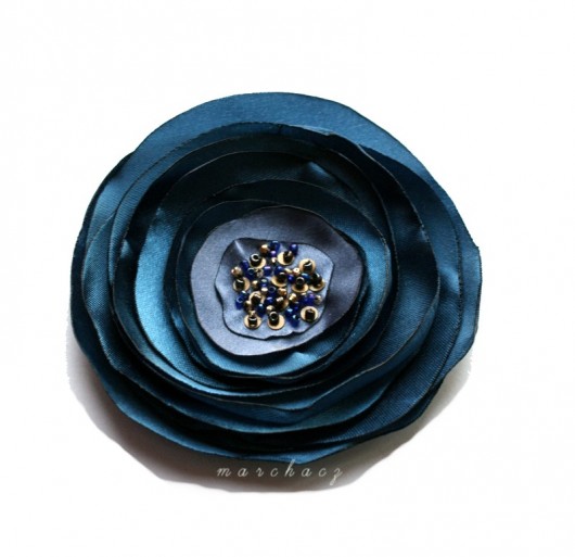 Bleu marine Manufaktura broszki