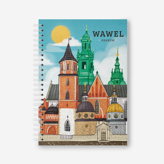 kalendarze i plannery Zeszyt A5 Kraków Wawel