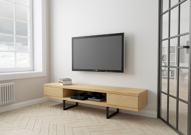 szafki Szafka RTV MADISON 170  fornir dąb