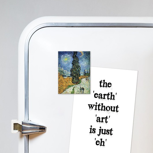 magnesy Droga z cyprysem. Vincent Van Gogh - magnes