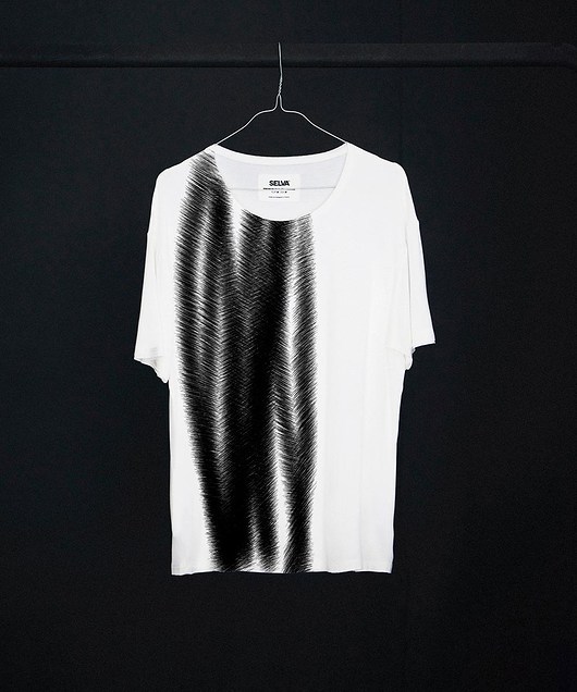 Yali abstract no.8 men's t-shirt - SELVA SELVA
