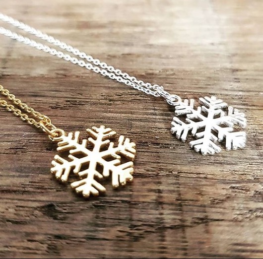 BoHo naszyjnik śnieżynka gwiazdka Czaki Bransoletki