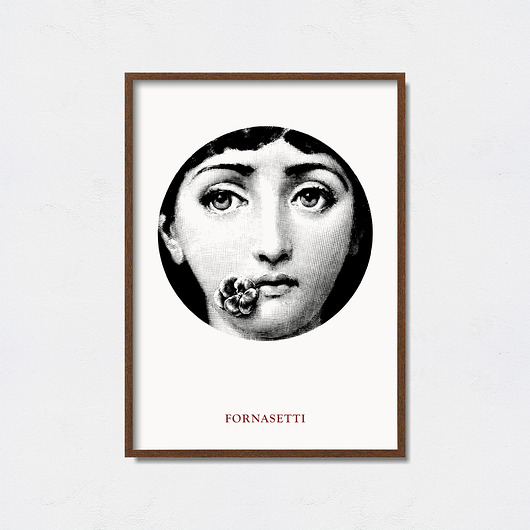 Plakat Fornasetti Art Inspiracja Pas De LArt