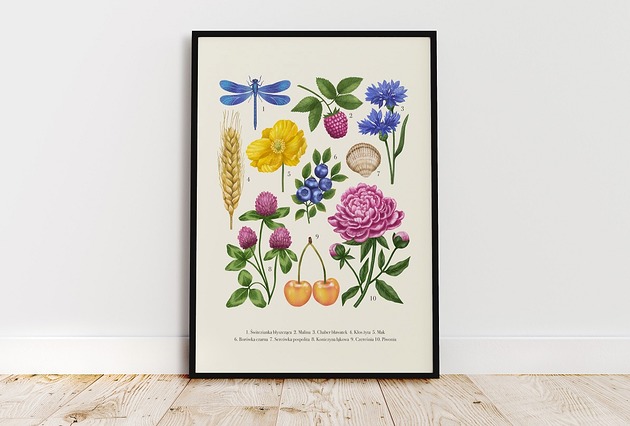 plakaty Plakat  "Lato" 30x40cm