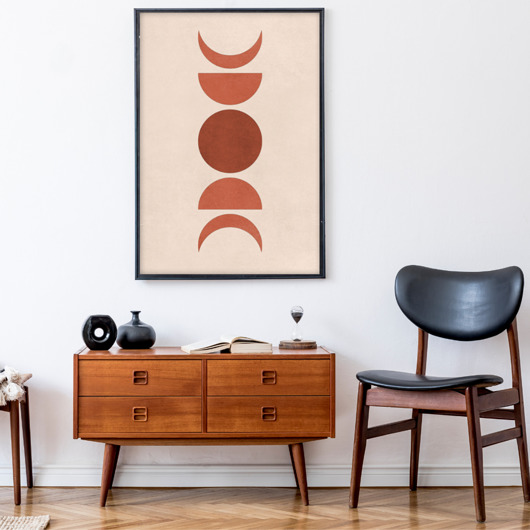 plakaty Plakat Red moon