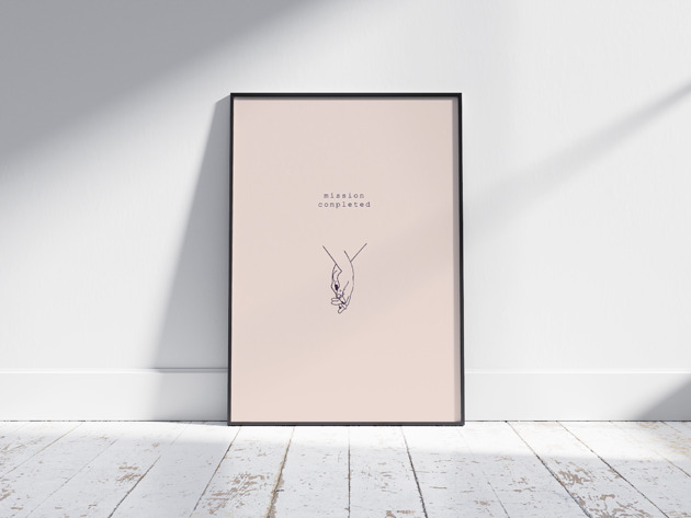 plakaty Plakat Mission Completed