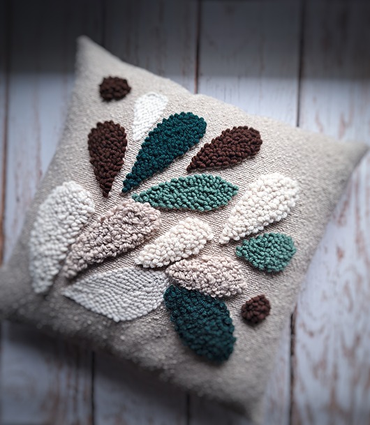 poduszki plecione Nowość! Poduszka dekoracyjna Boho beżowa naturalna