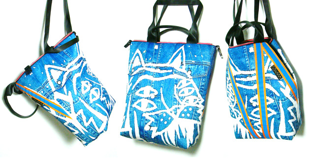 1356 art MIMA bag UNI & Szymon Kurpiewski print MIMAbags