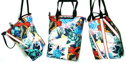 993 art MIMA bag UNI & Szymon Kurpiewski print MIMAbags