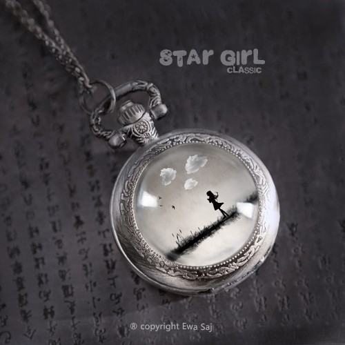 Star Girl Classic Obłoki- sekretnik zegarek Ewa Saj Fotografie
