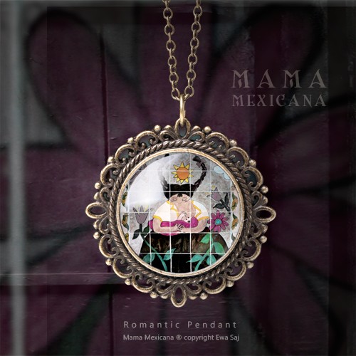 Mama Mexicana, romantyczny naszyjnik Ewa Saj Fotografie