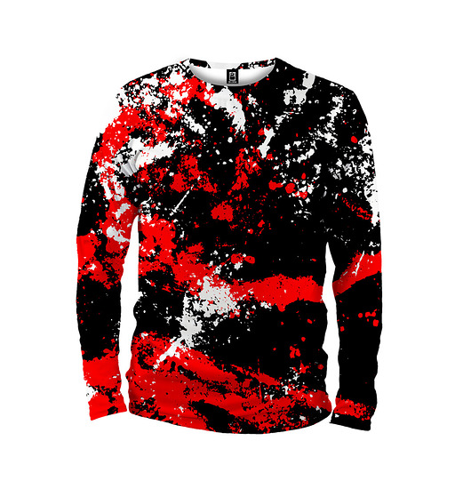 bluzy męskie Koszulka Longsleeve Męska DR.CROW Marble BR
