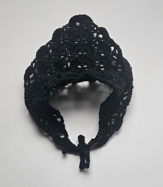 czapki damskie Apaszka,chusta,bandama czarna