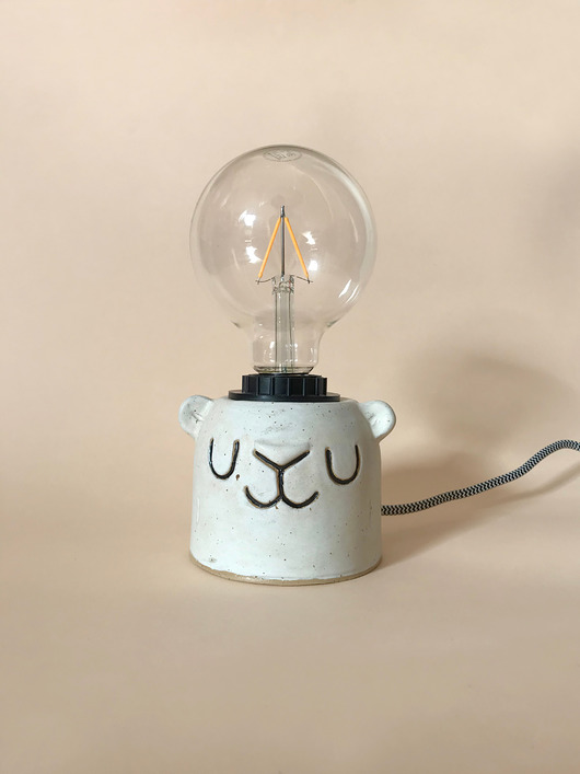 lampy stołowe Lampka Niedźwiedź Spokojny