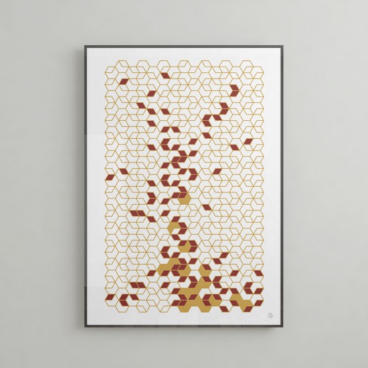 Kubatura/ KOSTKA01/ 50x70 After Hours Design