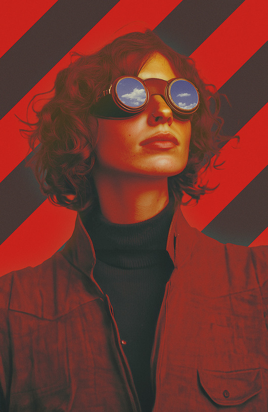 grafiki i ilustracje Cyber Woman
