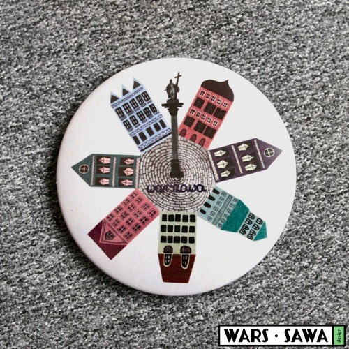 MAGNES 56 mm - Starówka LOVE POLAND DESIGN