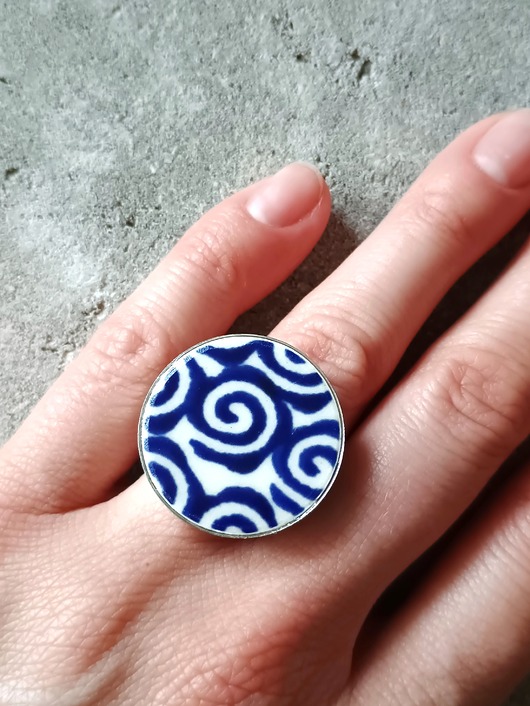 pierścionki - różne Pierścionek Bolesławiec