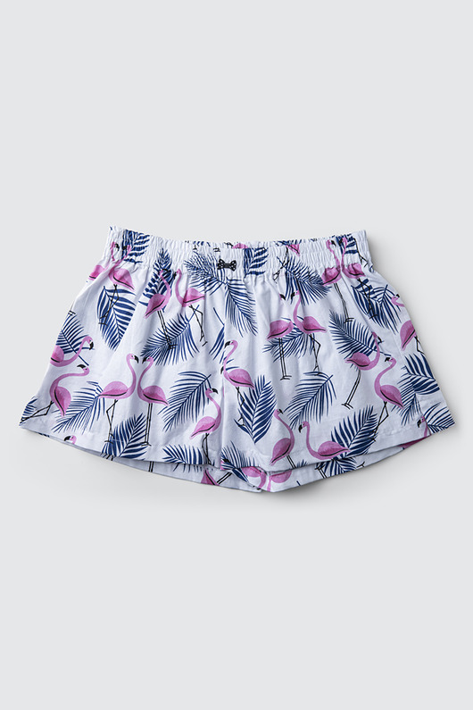 Spodenki damskie do spania bokserki FLAMINGI HisOutfit