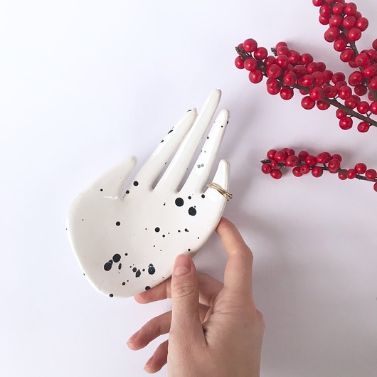 Ceramiczna Dłoń Dalmatyńczyk Maison Fragile