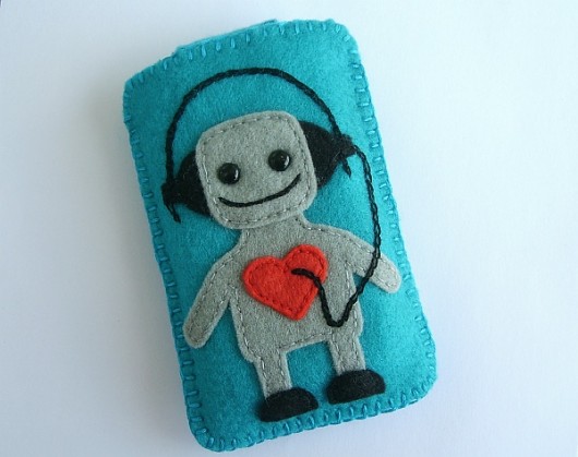 Etui na telefon Robocik Tulis
