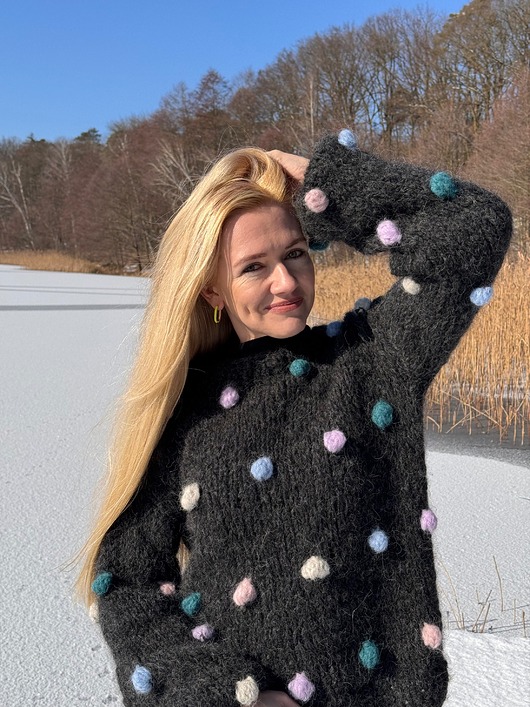 swetry damskie  Sweter oversize