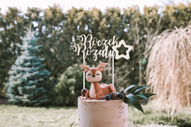 kuchnia - różne Toper Topper Urodziny Baletnica