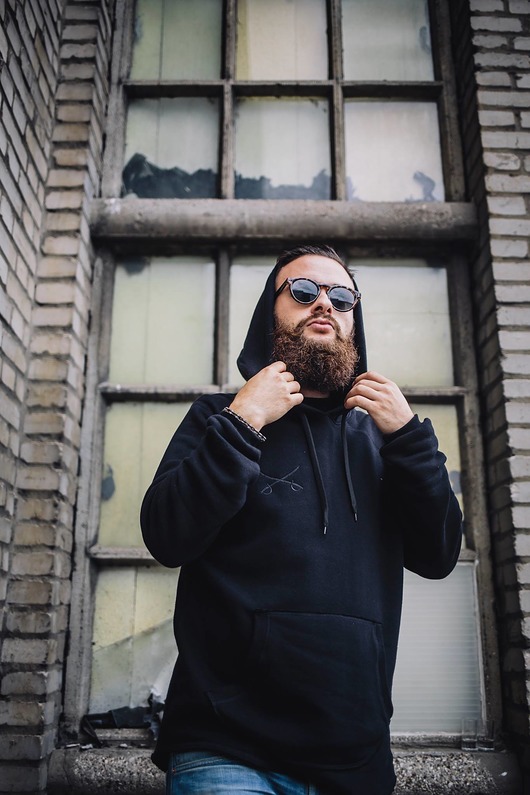Bluza All Black  The Urban Beard