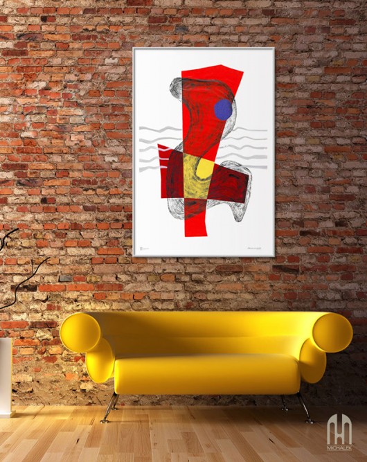 Wąż czerwonoskóry [seria Poster] ARTMICHALEK