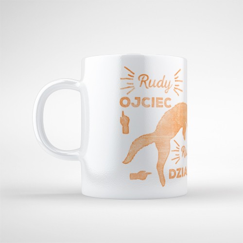 Rudy ojciec Kubek ONE MUG A DAY