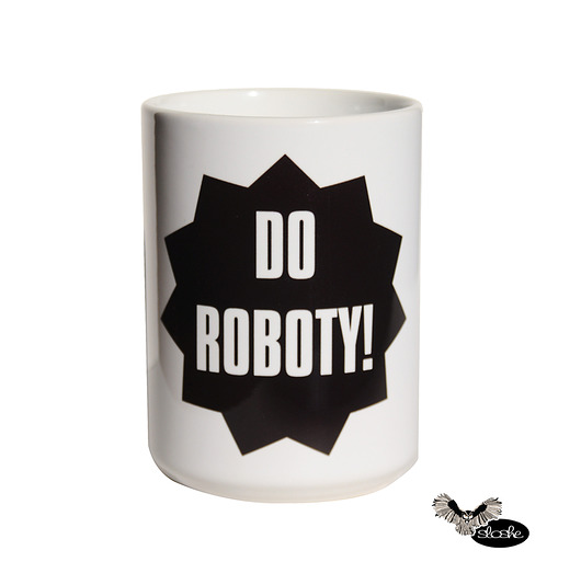 Duży kubek DO ROBOTY, 450ml Sowia Aleja