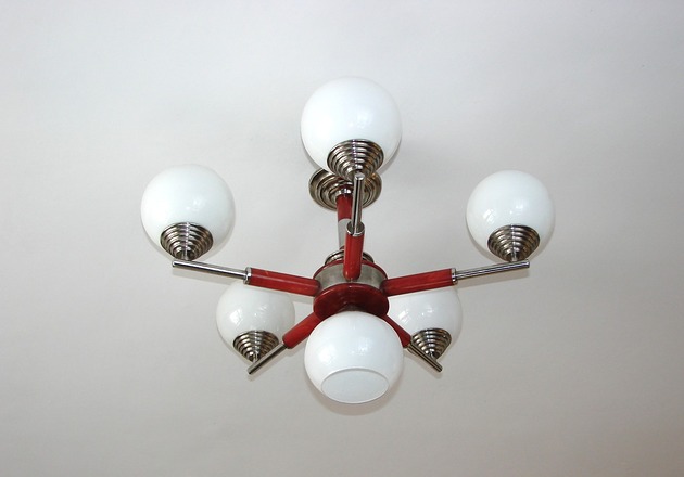 lampy wiszące Żyrandol  ,lata 60