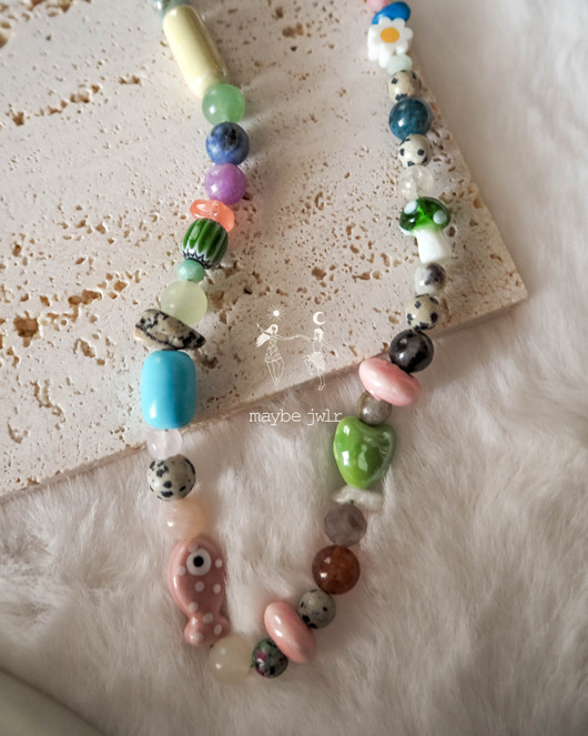 chokery Funky Choker Grzybek