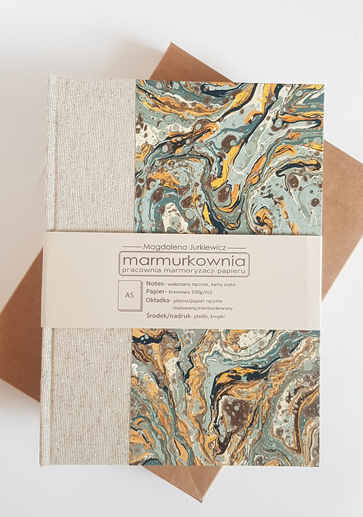 Notes, szkicownik marmurkownia