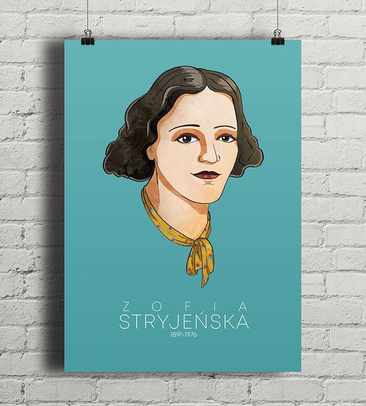 Plakat Zofia Stryjeńska  minimalmill