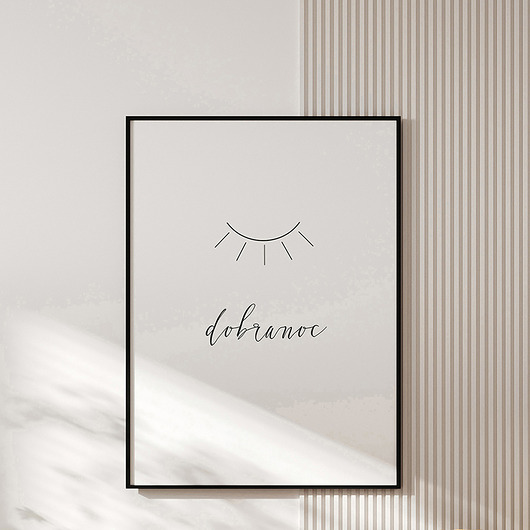 plakaty Plakat  DOBRANOC