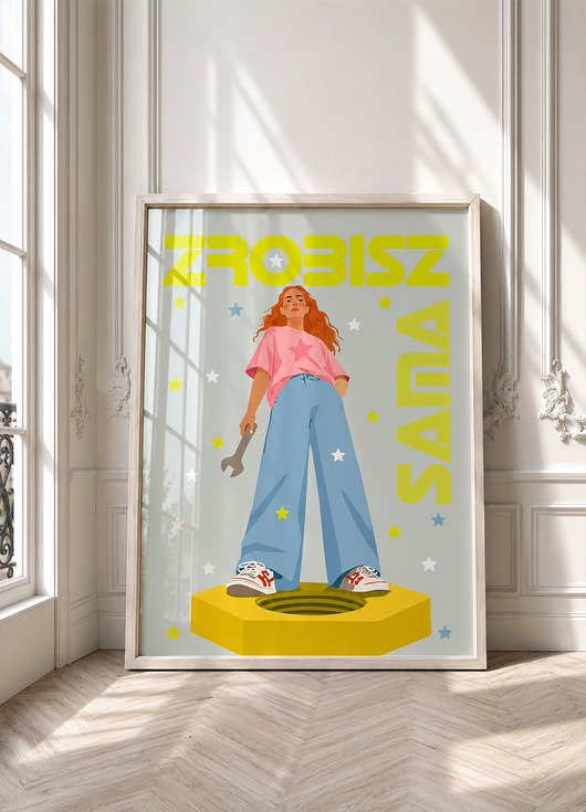 plakaty Plakat  Zrobisz sama