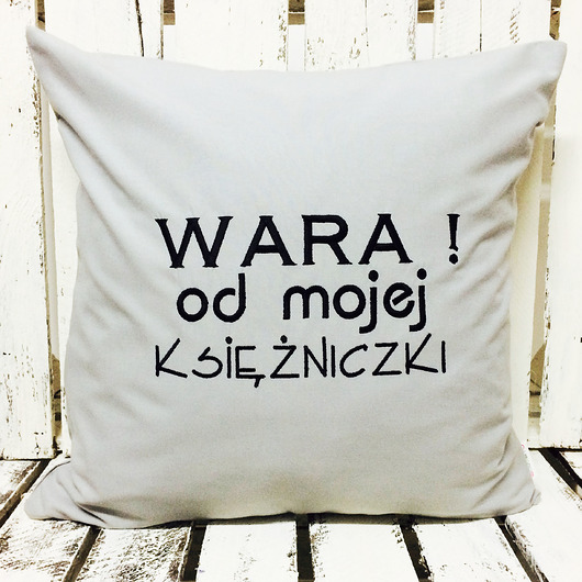 Poduszka WARA OD MOJEJ KSIĘŻNICZKI 40x40cm Majunto