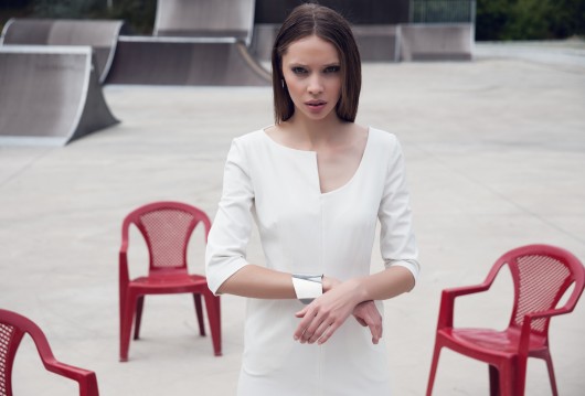 Sukienka ołówkowa z zębem r.34 VENAfashion
