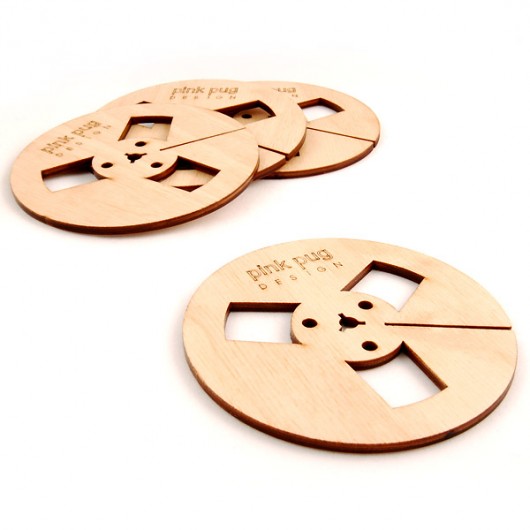 eco Data Storage- szpula Pink Pug Design
