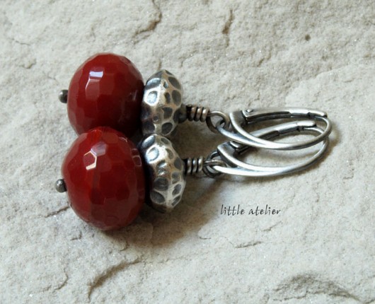 rubinowe - rezerwacja dla Pani Iwony little atelier