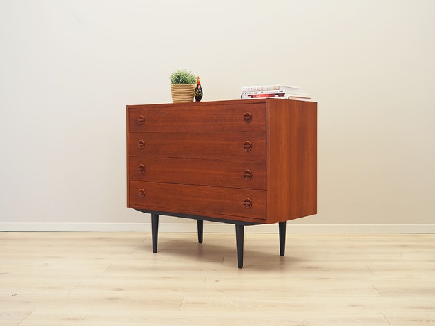 komody i szafki Komoda tekowa, duński design, lata 60, produkcja: Dania