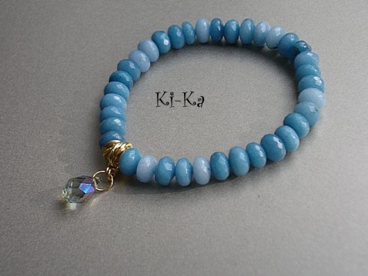 Denim blue - bransoletka KiKa pracownia